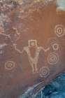 USA-Utah Juggler Panel petroglyphs in San Rafael Swell Recreation Area Art Print